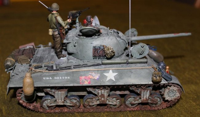 1/35 “Kelly’s Heroes” M4A3E4 Sherman by Brian J. Duddy